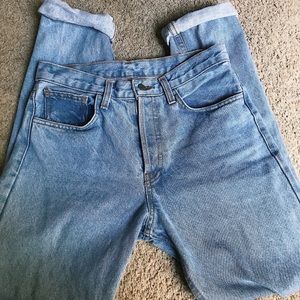 Brandy Melville high wasted mom jeans
